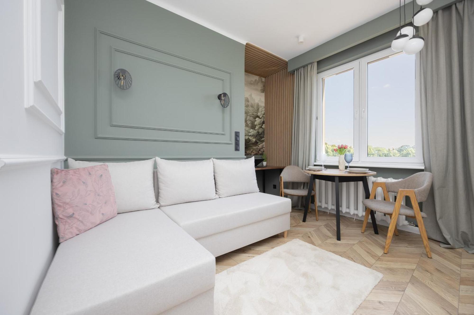 Elegancki Apartament Dla 4 Osob W Warszawie By Noclegi Renters Warsaw Luaran gambar