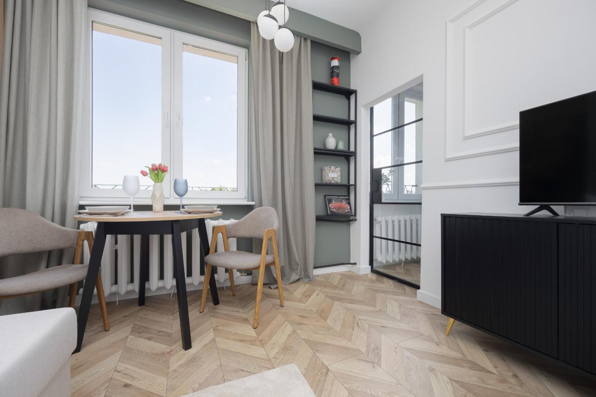 Elegancki Apartament Dla 4 Osob W Warszawie By Noclegi Renters Warsaw Luaran gambar
